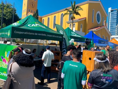 Camisc participa das a&ccedil;&otilde;es do Dia C de Cooperar em Pato Branco