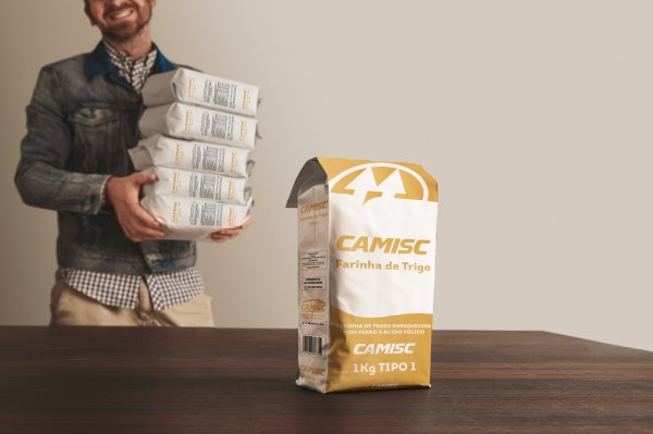 Camisc Lan&ccedil;a Nova Farinha de Trigo para Consumidores Dom&eacute;sticos