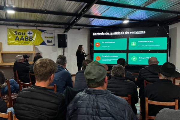 Camisc Sementes e Agropecu&aacute;ria MCC realizam palestra t&eacute;cnica em S&atilde;o Jo&atilde;o